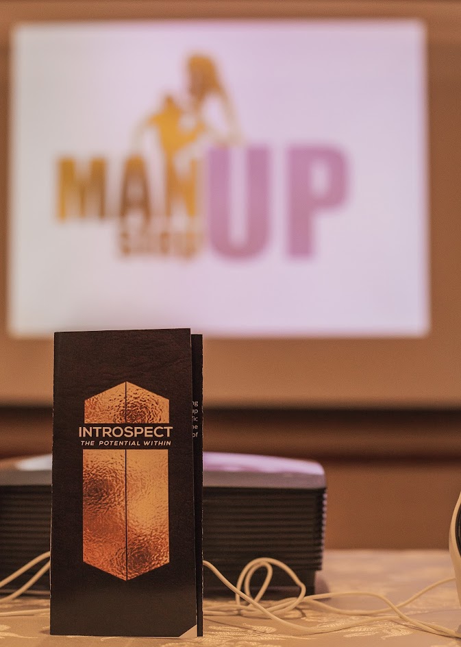 Moments from Introspect and Man-Up events